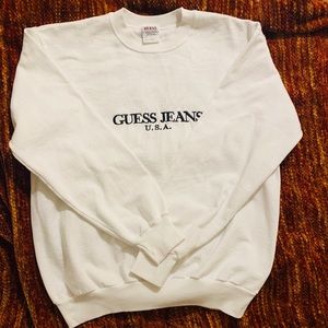 Vintage Guess jeans sweatshirt!